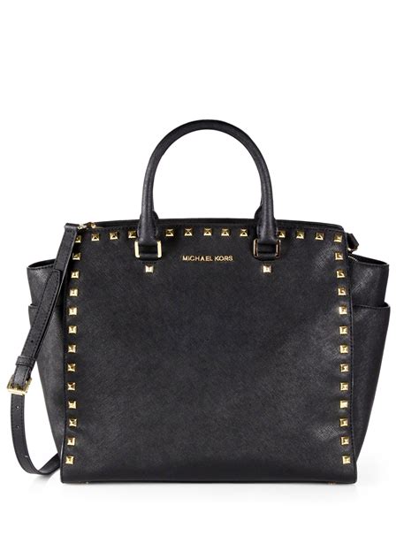 black tote michael kors bag|michael kors black canvas tote.